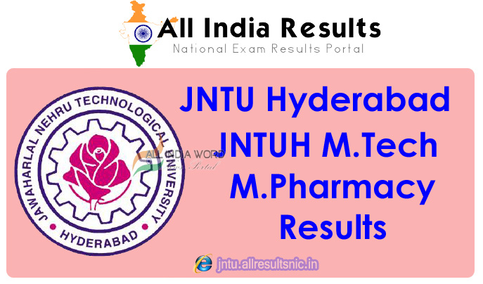 JNTU Hyderabad M.Tech & M.Pharmacy Results 2021