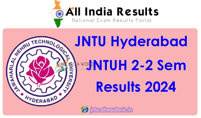 JNTUH 2nd Year 2nd Sem Results 2024